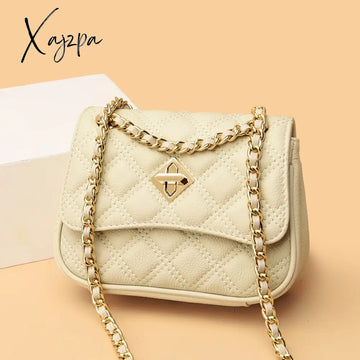 Xajzpa - Genuine Leather Bag For Women Luxury Brand Small Ladies Handbag High Quality Natural